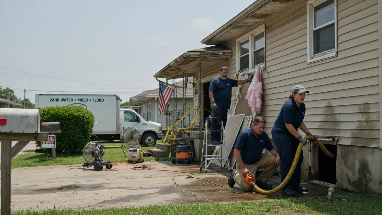 Water Damage Repair in Tyrone, OK near me